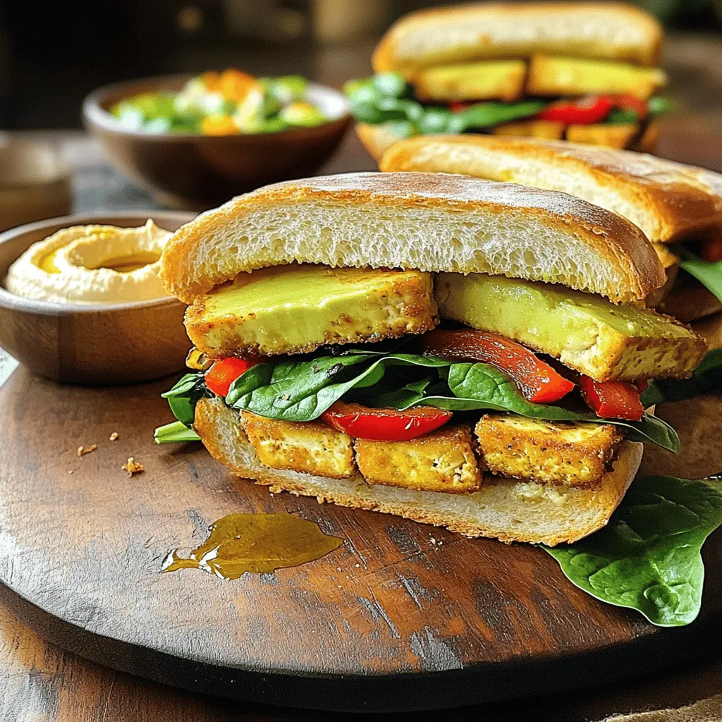 Crispy Tofu Panini Flavorful and Easy Sandwich Recipe