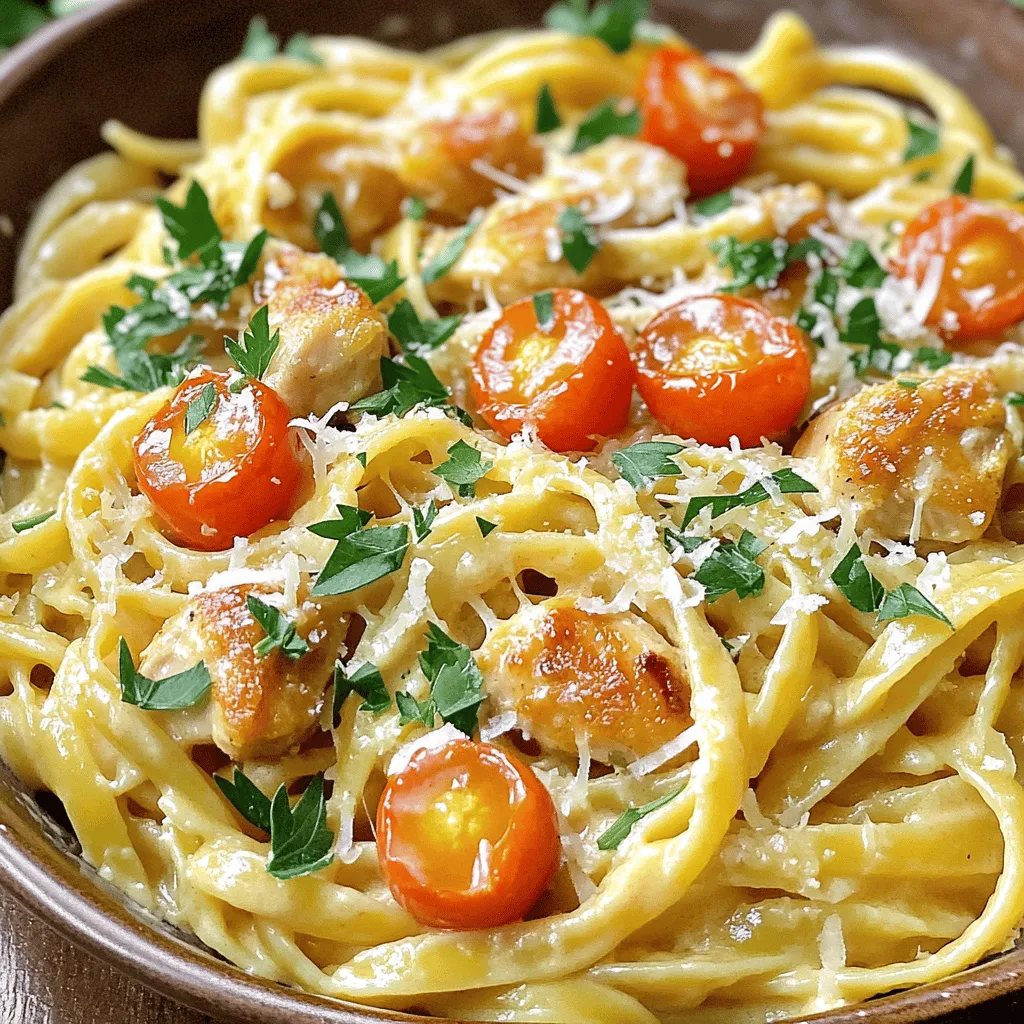 Cowboy Butter Chicken Linguine Flavorful Dinner Dish