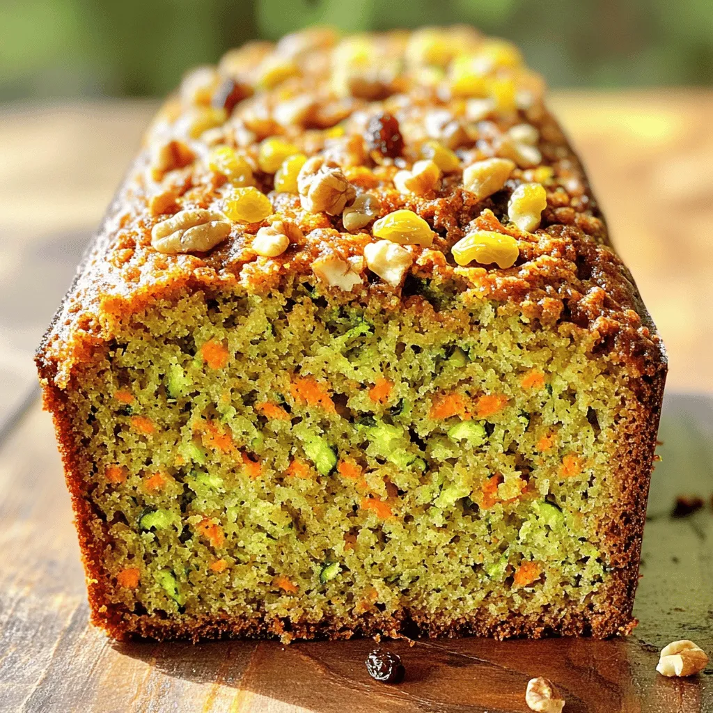 Spiced Zucchini Carrot Bread Delightful and Easy Recipe