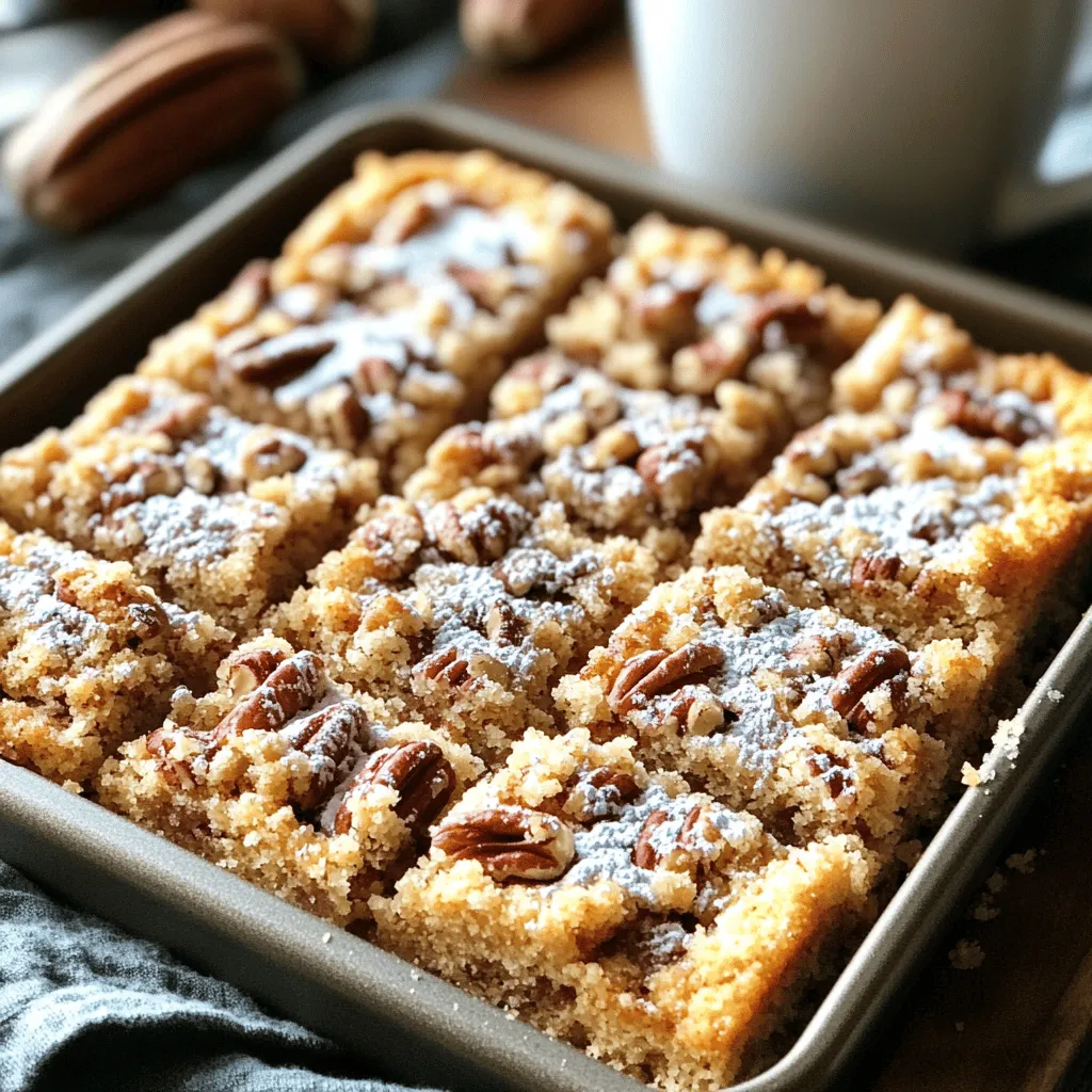 Maple Pecan Coffee Cake Crumble Delightful and Fresh