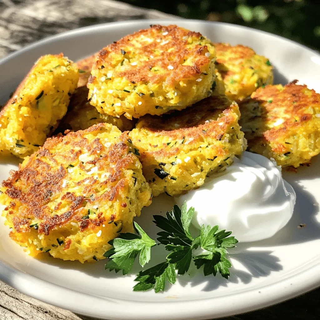 Mom&#8217;s Squash Patties Crisp and Flavorful Delight