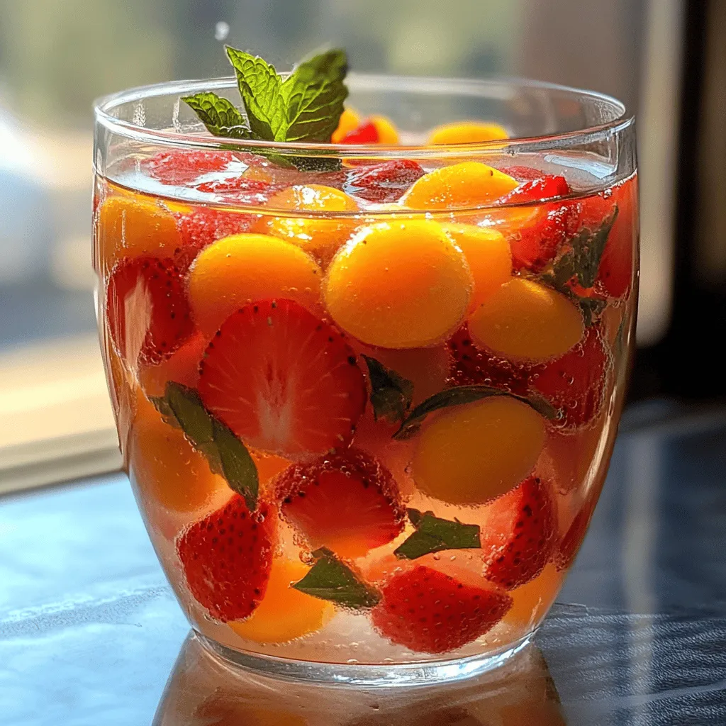 Strawberry Apricot Sunrise Tea Refreshing Flavor Boost