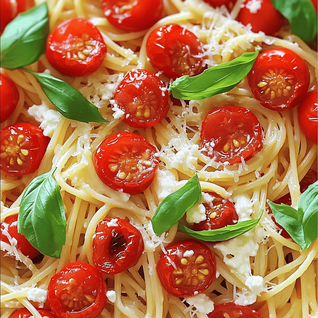 Roasted Tomato Ricotta Pasta Delicious Flavor Boost