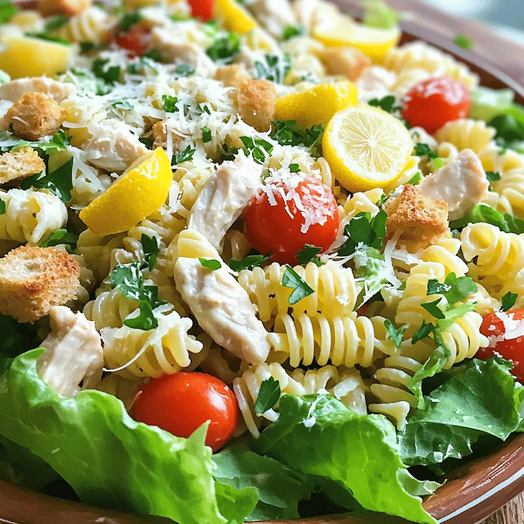 Tasty Chicken Caesar Pasta Salad for Every Occasion