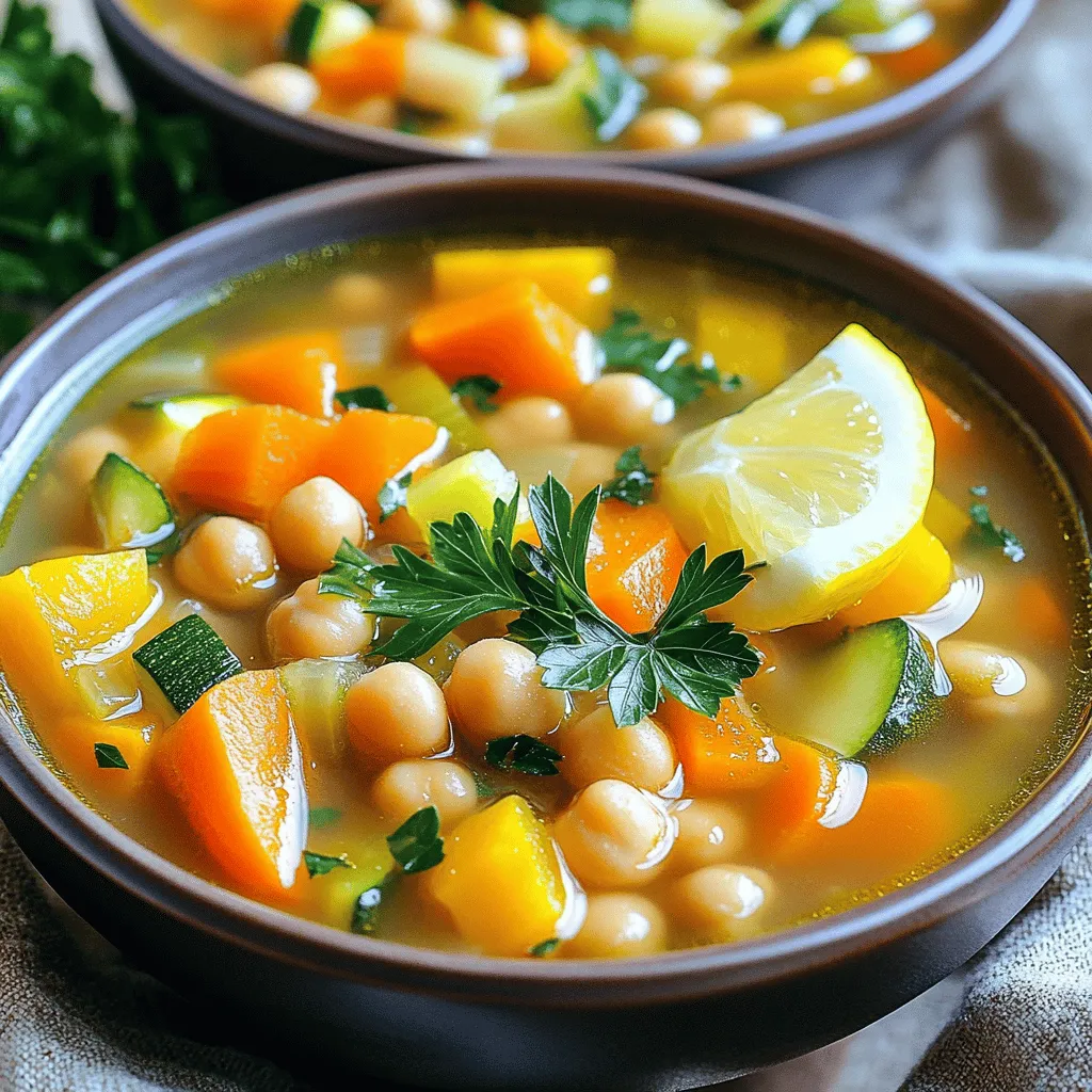 High-Protein Vegetable Soup Packed with Flavor