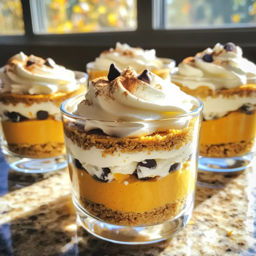 No Bake Pumpkin Cheesecake Trifles Simple Delight