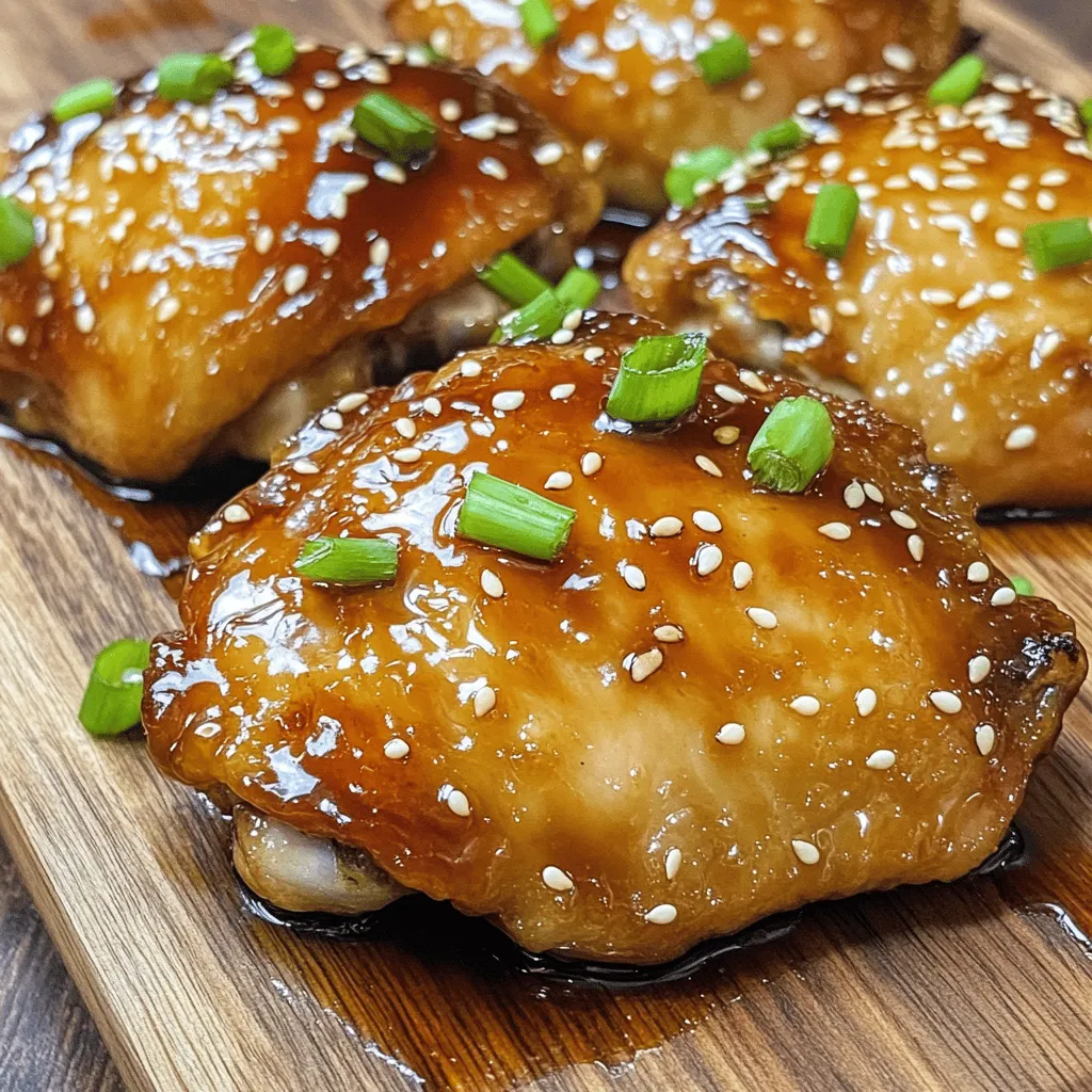 Savory Air Fryer Teriyaki Chicken Thighs Recipe