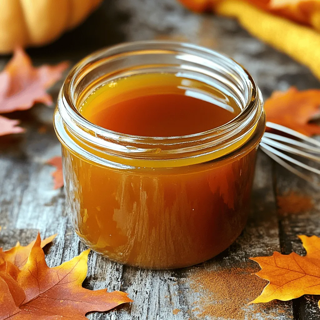 Pumpkin Spice Syrup Easy Recipe for Fall Flavor