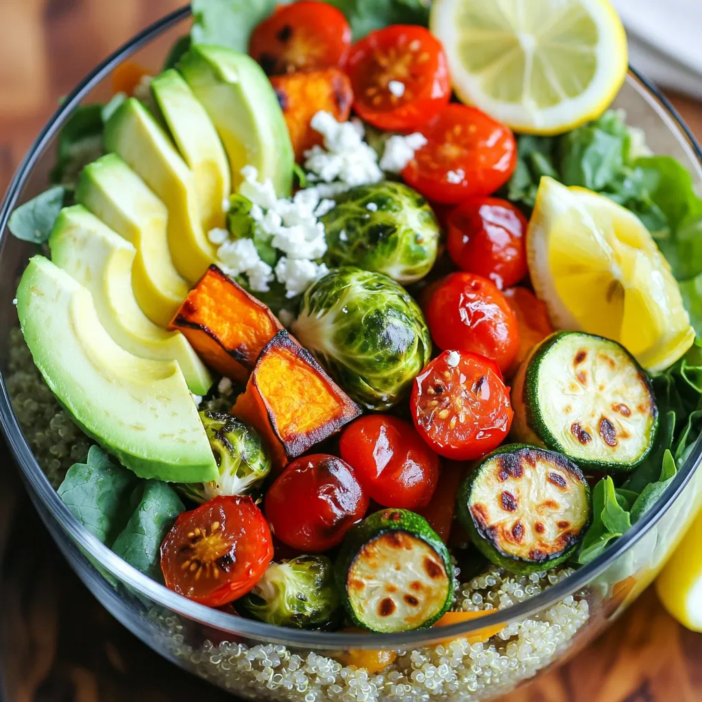 Sheet Pan Harvest Veggie Grain Bowls Easy Recipe