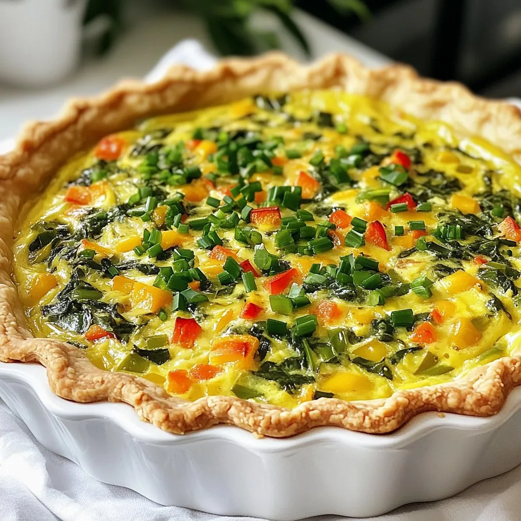 Classic Flaky Crust Quiche Easy and Delicious Recipe