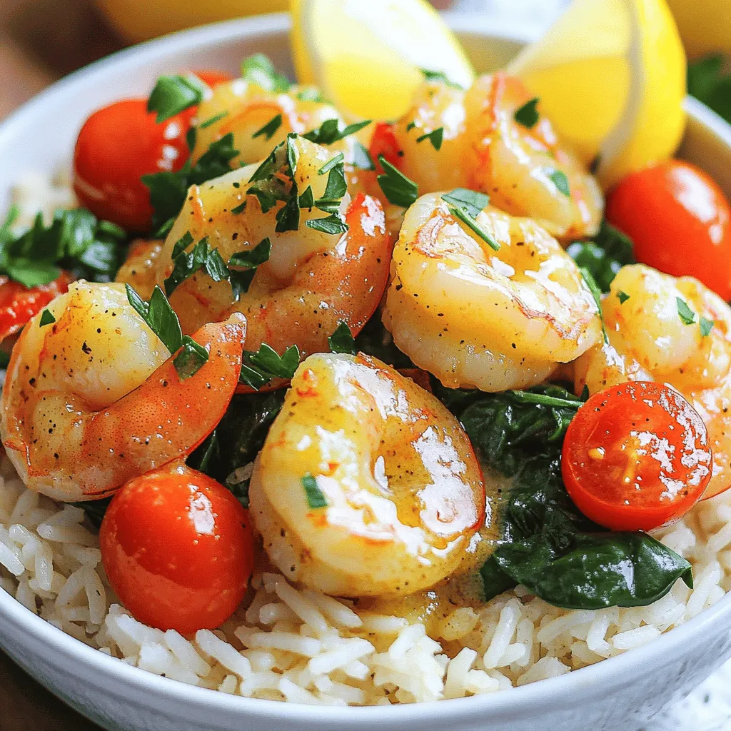 Minute Garlic Butter Shrimp Bowls Delicious and Easy