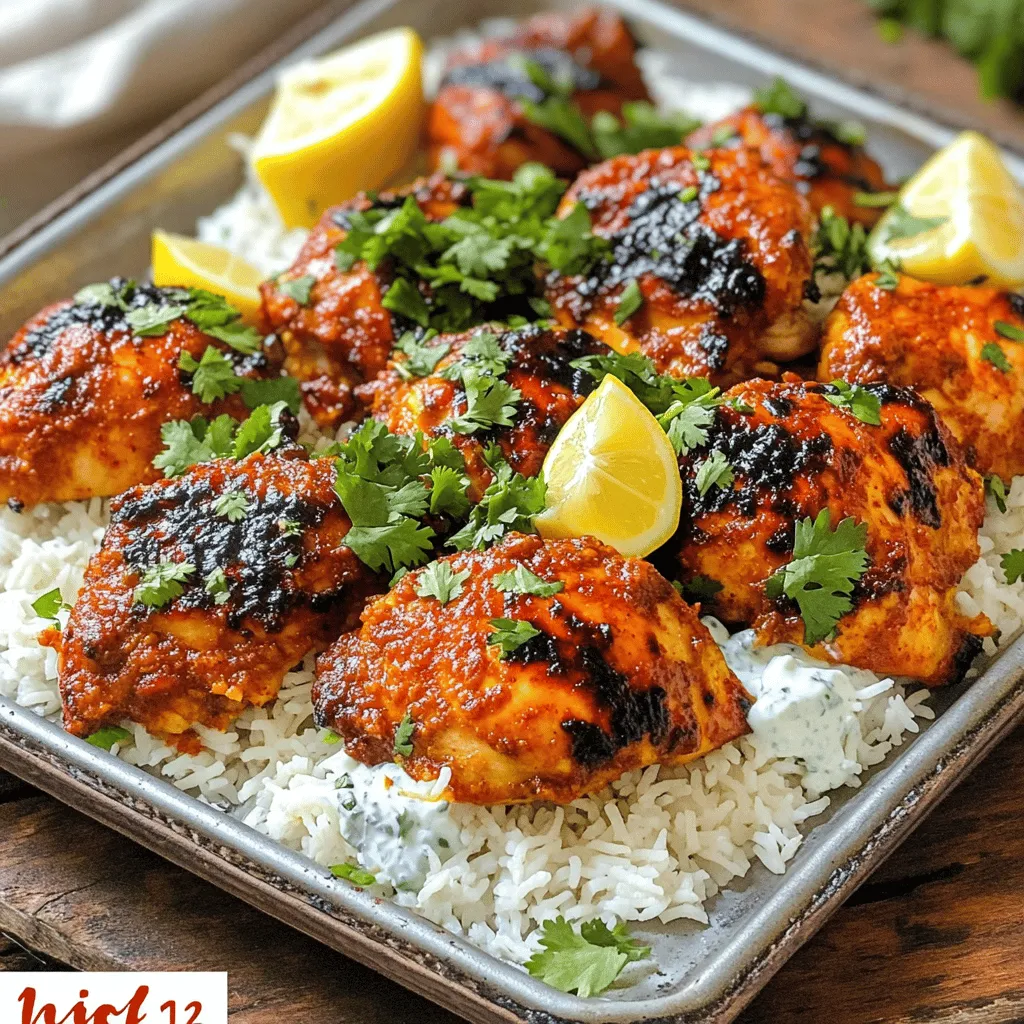 Tandoori Chicken Over Rice Flavorful Weeknight Meal