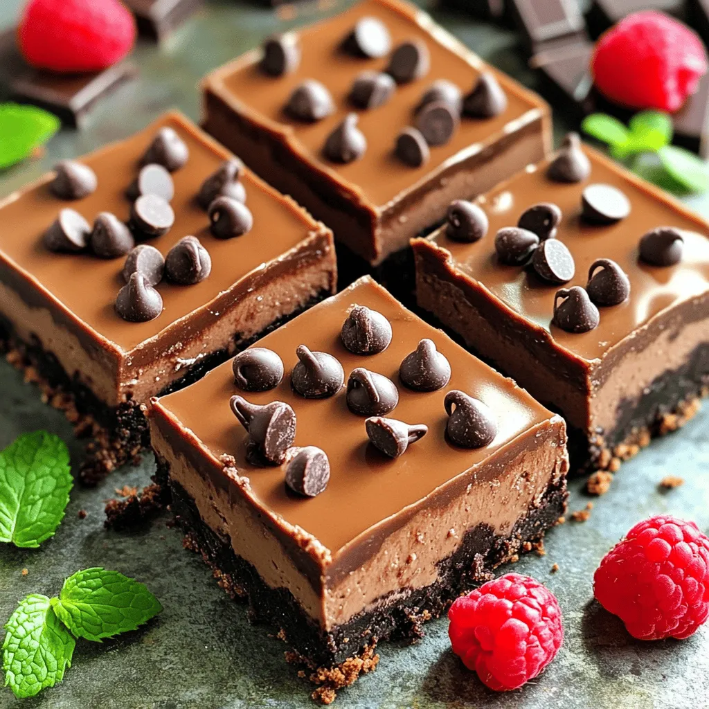 Chocolate Cheesecake Bars Easy and Delectable Treat