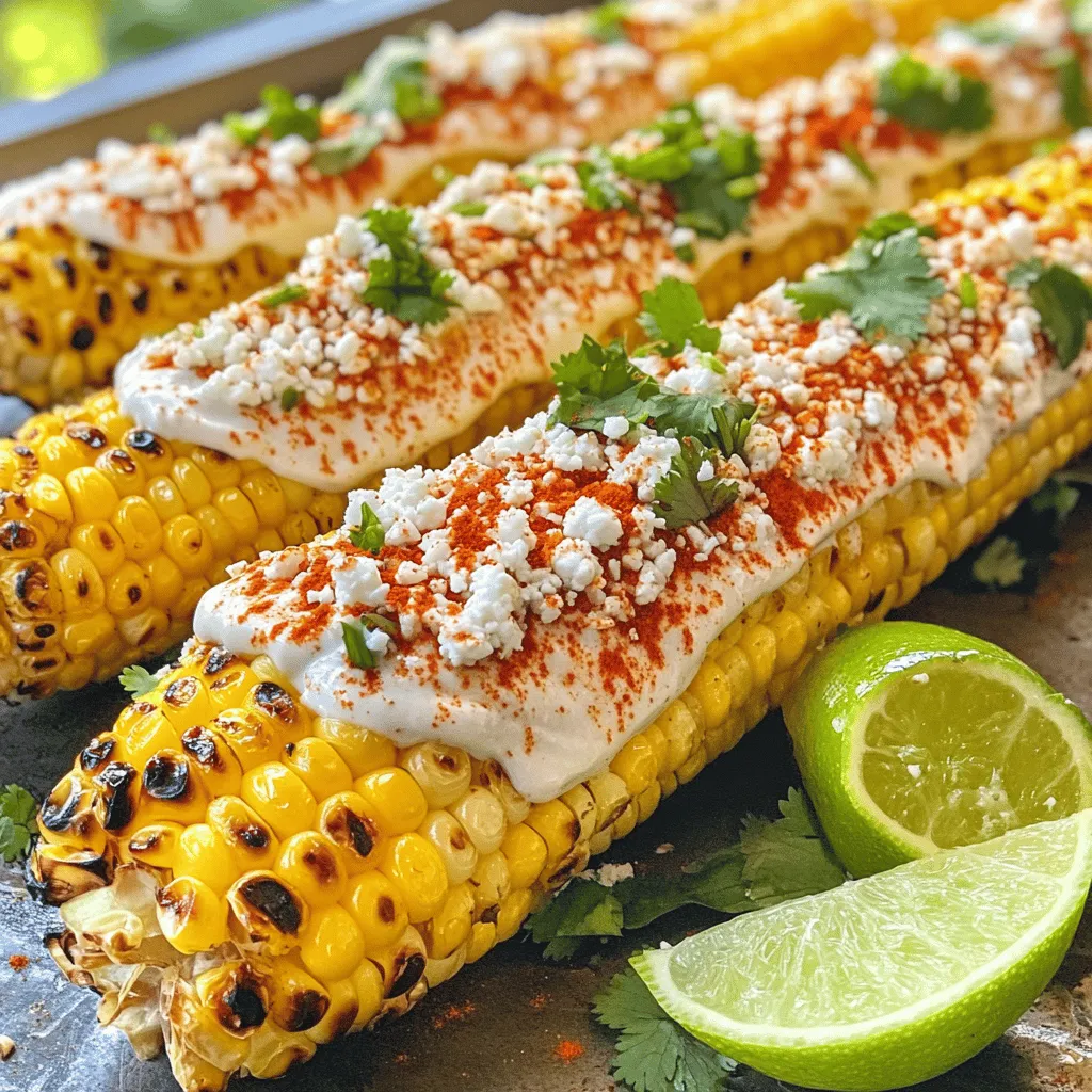 Mexican Street Corn on the Cob Flavorful Grilling Guide