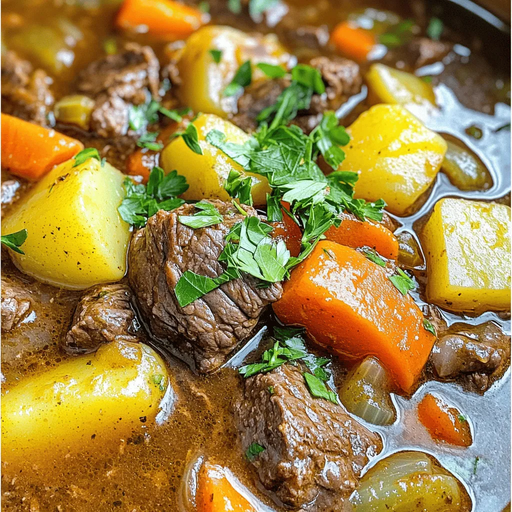 Instant Pot Beef Stew Hearty and Flavorful Meal