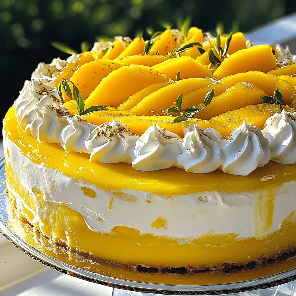 Mango Lassi Tres Leches Cake Delightful Dessert Recipe