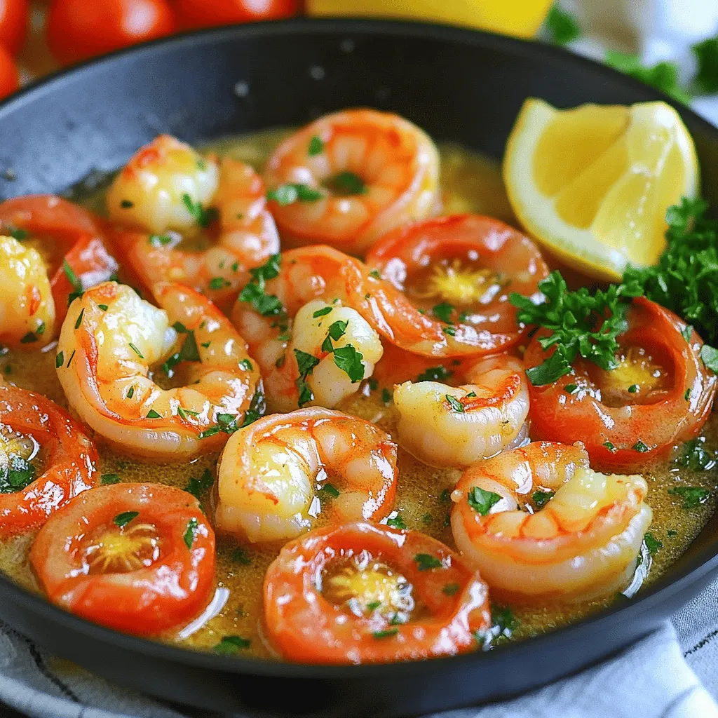 Savory Garlic Butter Shrimp Skillet Quick and Easy Meal