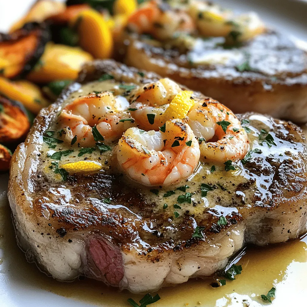 Steak with Creamy Shrimp Sauce Irresistible Dinner Dish