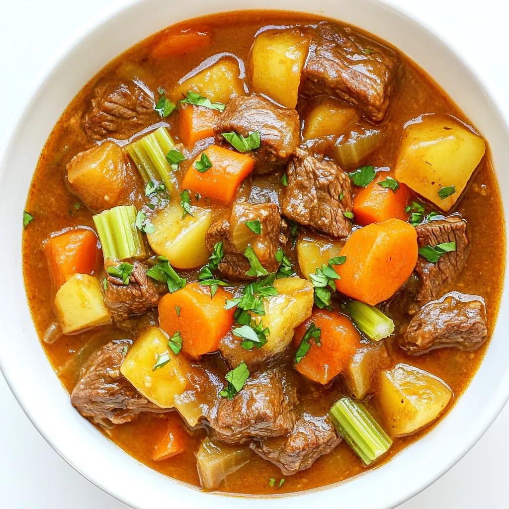 Instant Pot Beef Stew Savory and Easy Dinner Recipe