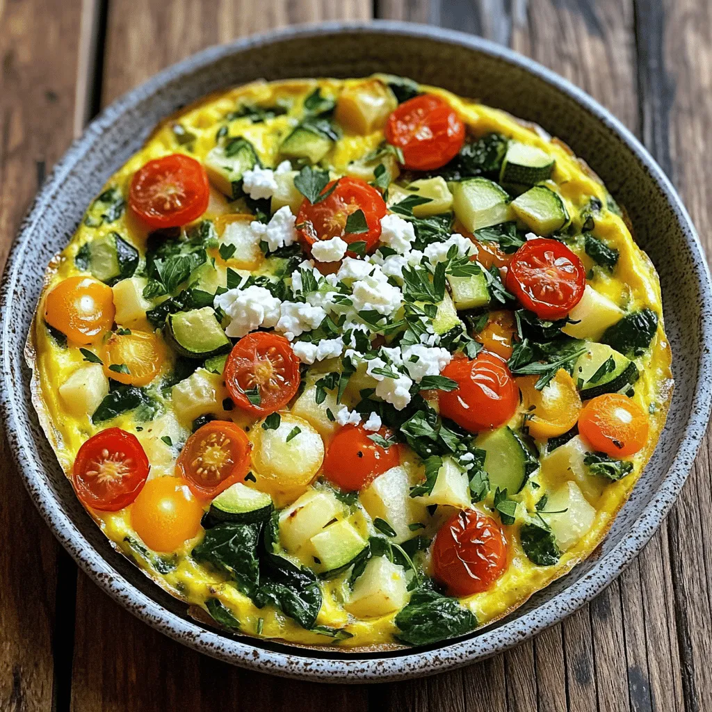 Healthy Veggie Frittata Tasty and Nutritious Recipe
