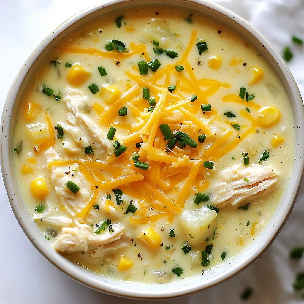 Crockpot Chicken Corn Chowder Flavorful Comfort Meal
