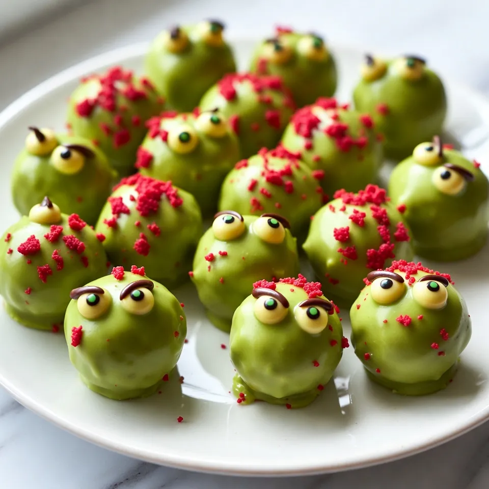 Grinch Christmas Truffles Delightful Holiday Treats