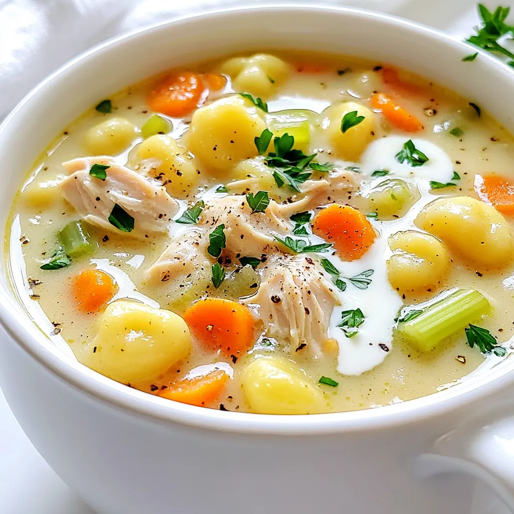 Olive Garden Chicken Gnocchi Soup Flavorful and Easy Recipe