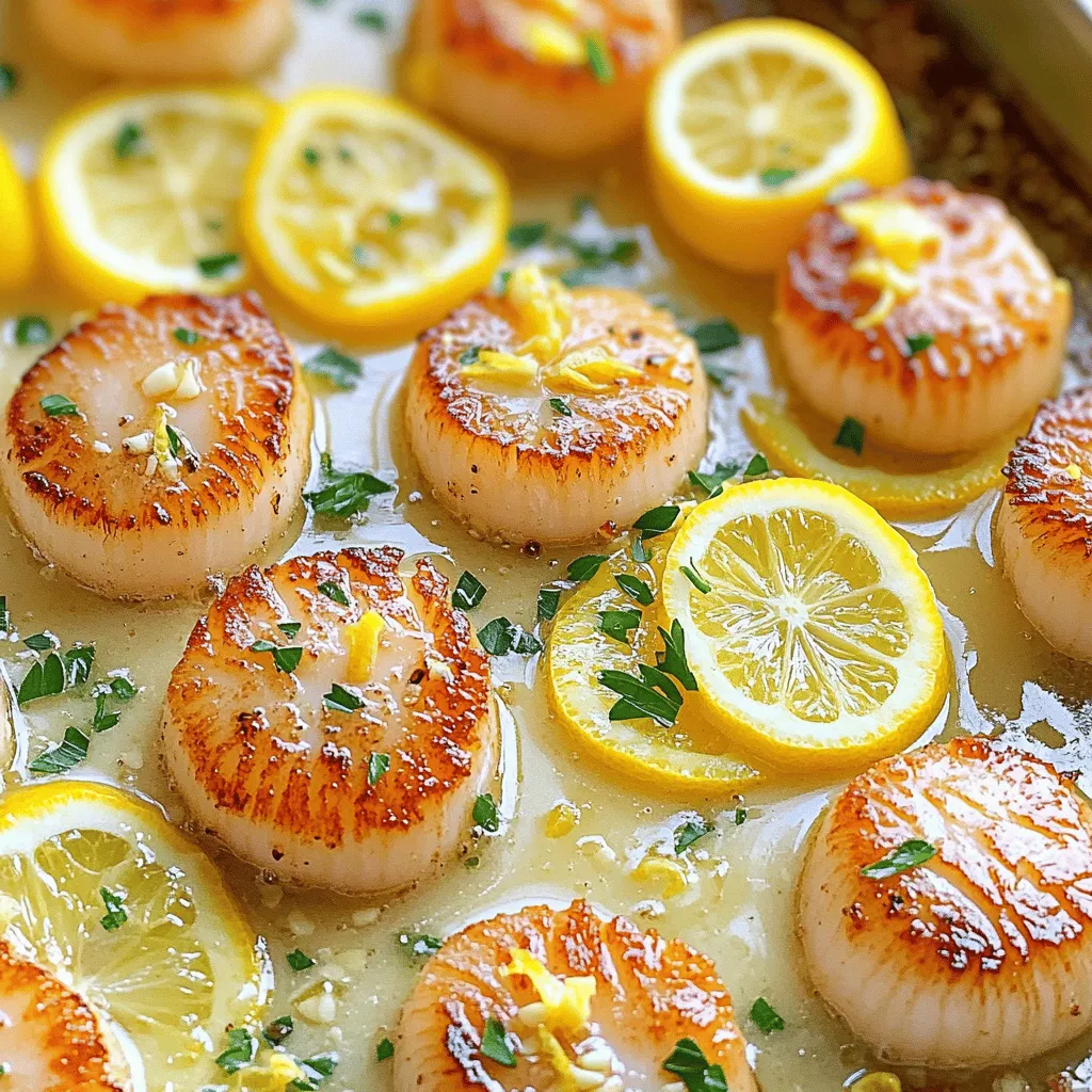 Easy Lemon Butter Scallops Quick and Flavorful Meal