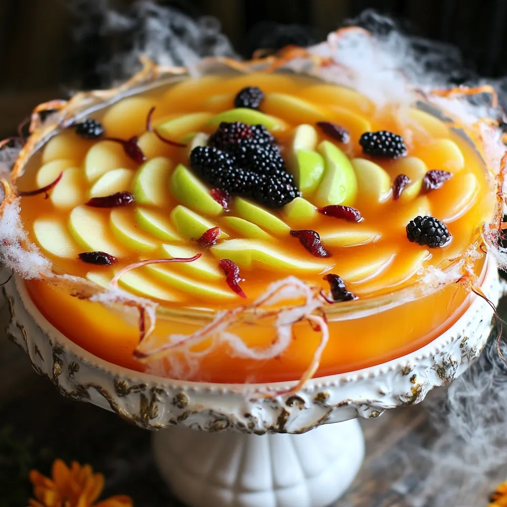 Witch’s Potion Halloween Punch Spooky and Fun Drink