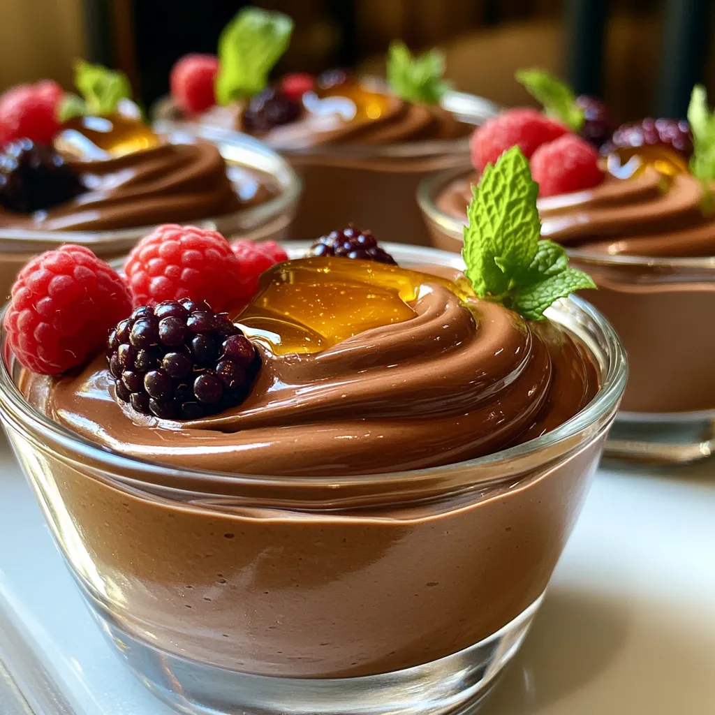 Cottage Cheese Chocolate Mousse Rich and Creamy Treat