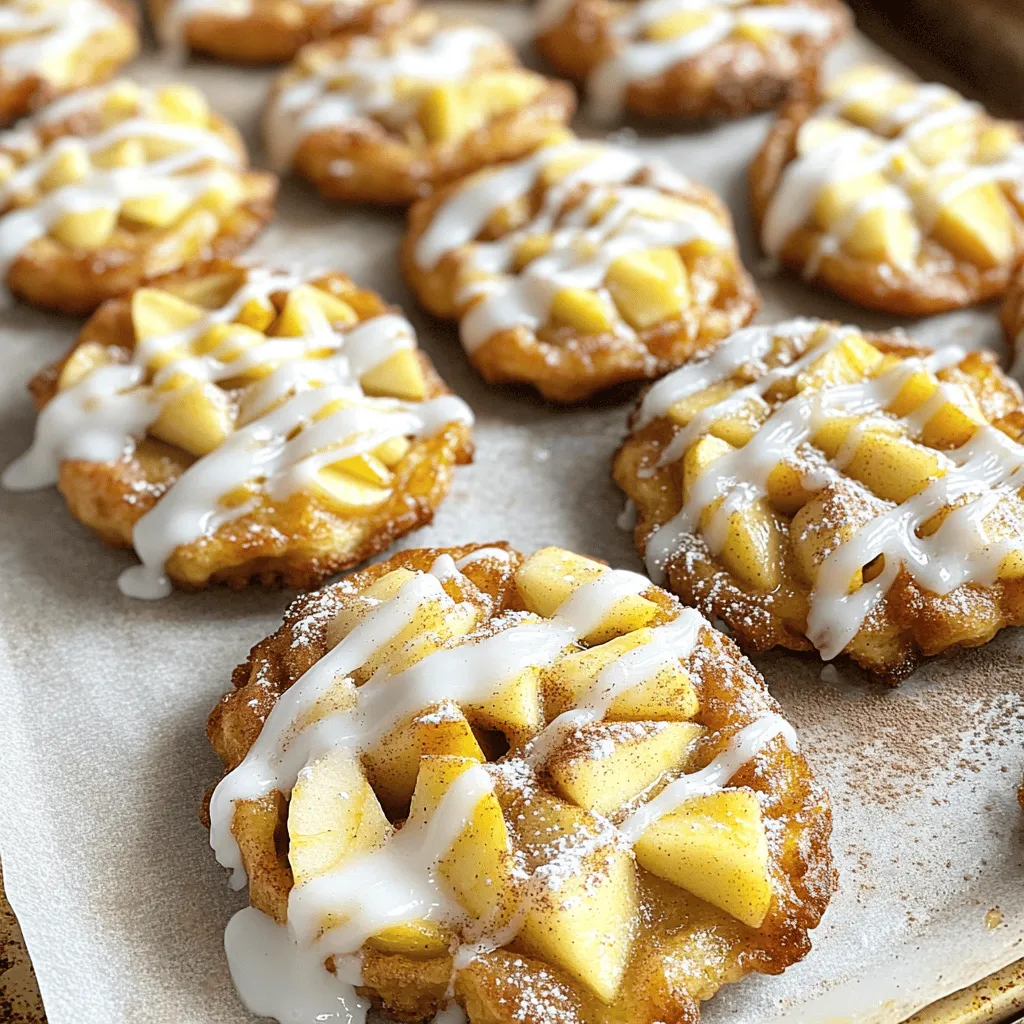 Homemade Baked Apple Fritters Easy and Tasty Recipe