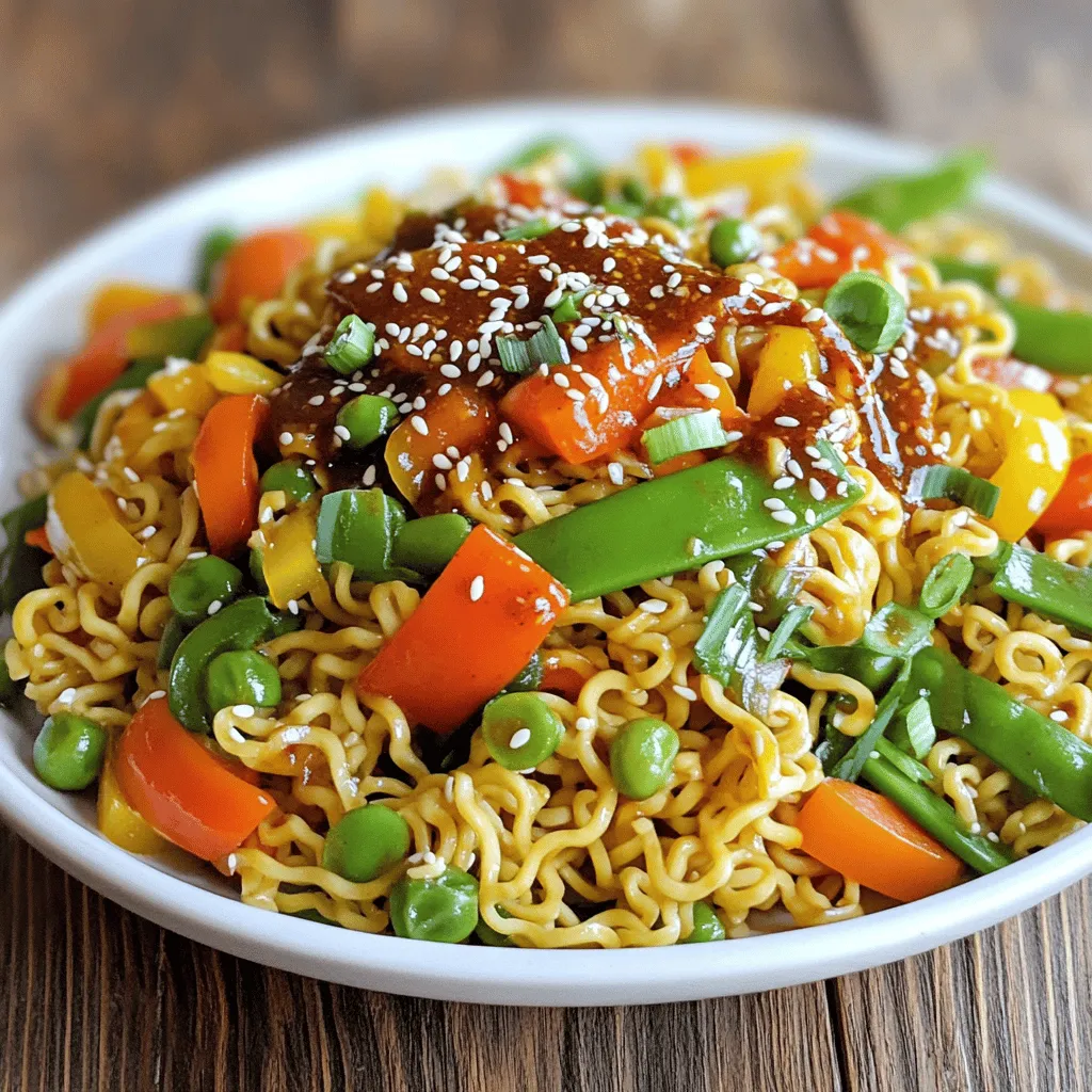Minute Chili Crisp Ramen Stir Fry Quick and Easy Dish