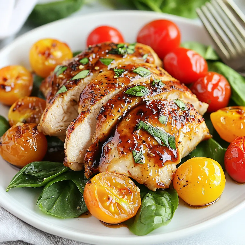 One Pan Balsamic Chicken Quick and Flavorful Meal