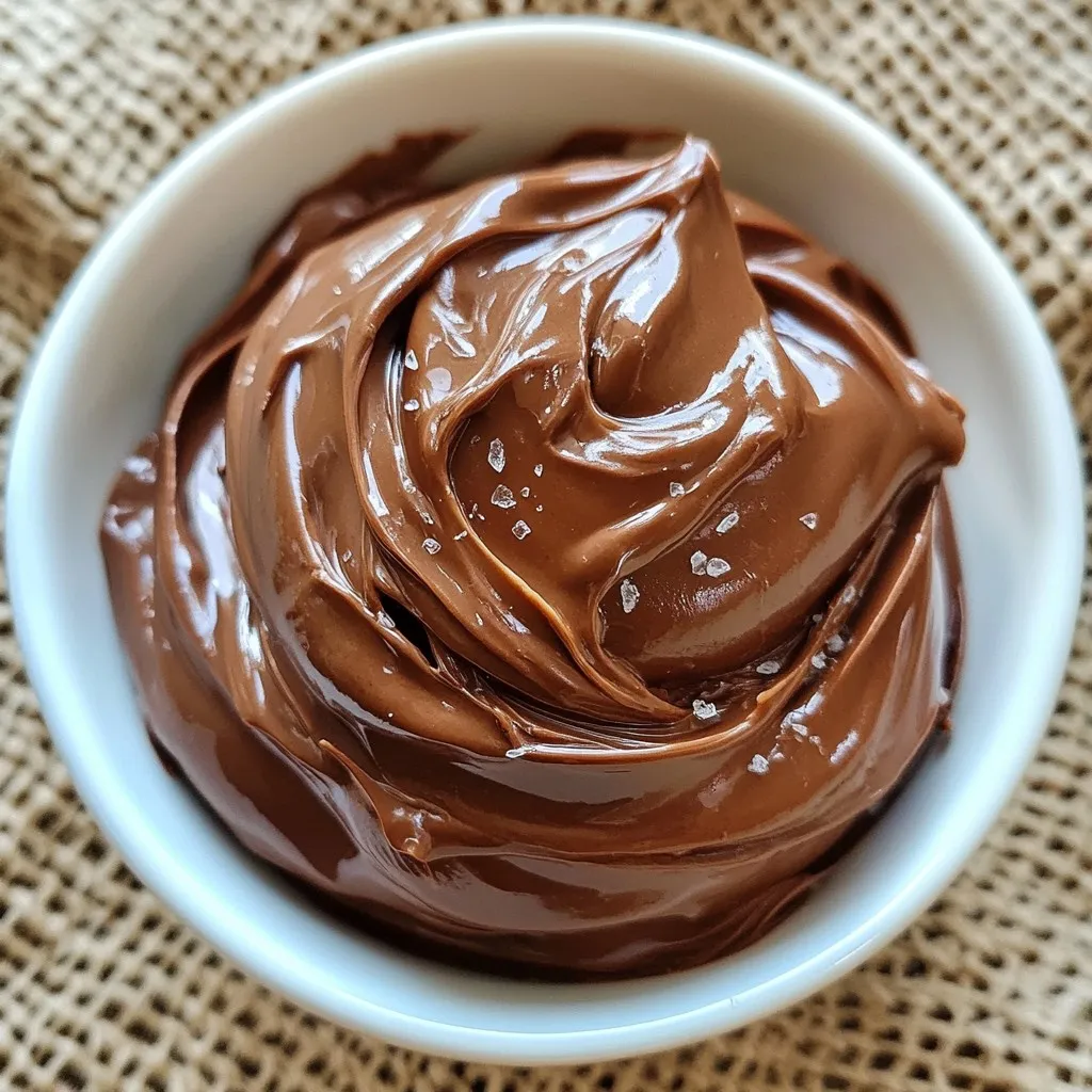 Easy Kinder Ganache Frosting Simple and Quick Recipe