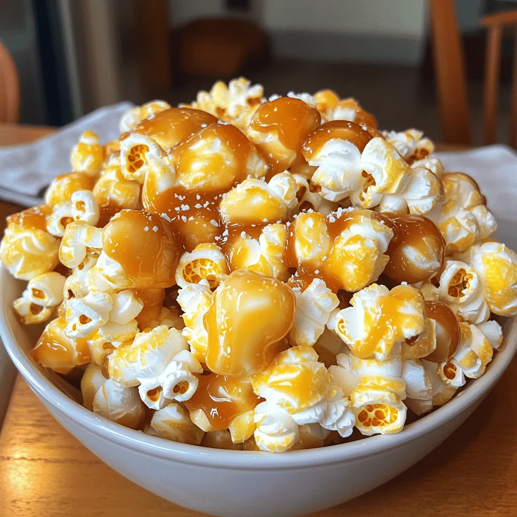Butterbeer Caramel Popcorn Irresistible Snack Recipe