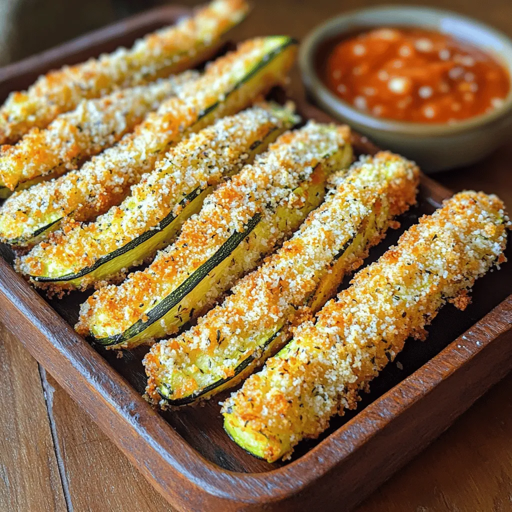 Air Fryer Parmesan Zucchini Fries Crisp and Tasty Treat
