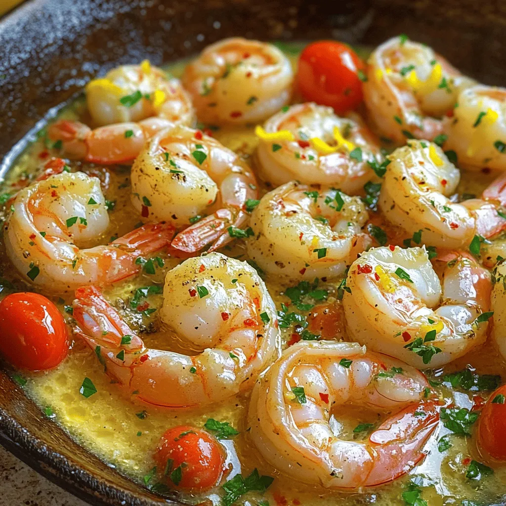Savory Garlic Butter Shrimp Skillet Quick and Easy Meal