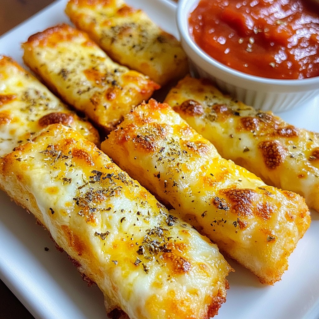 Pizza Hut Style Cheese Sticks Irresistible Recipe