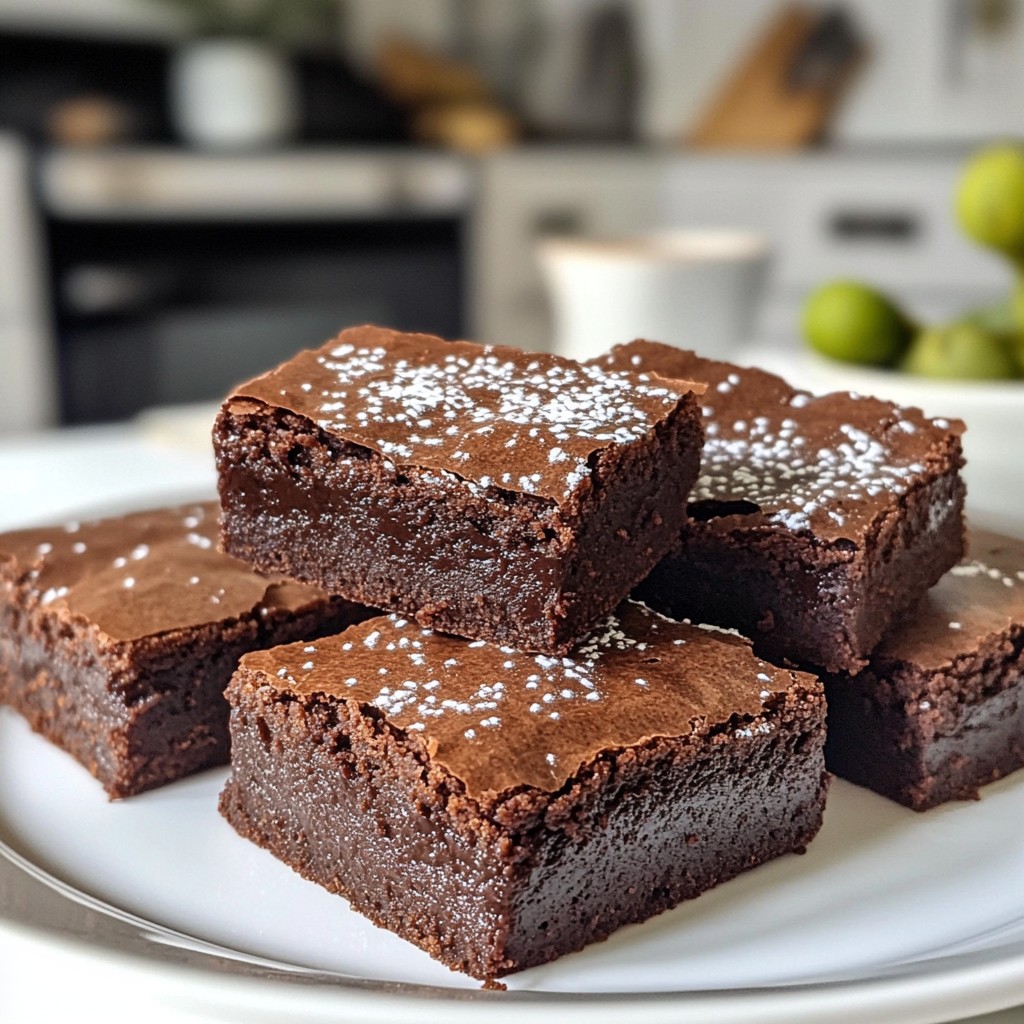 Fudgy Sourdough Discard Brownies Deliciously Easy Treat