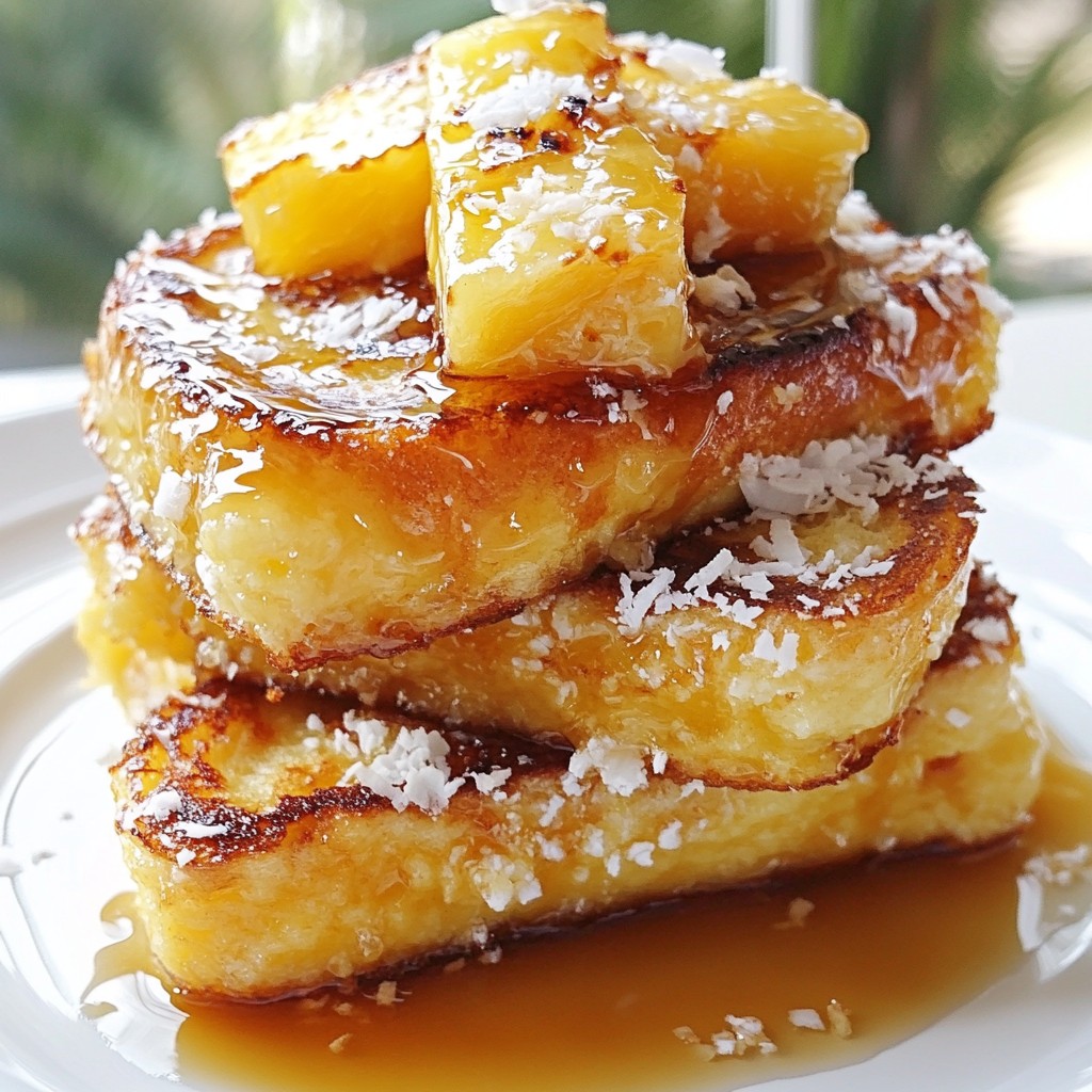 Hawaiian Roll French Toast Irresistible Breakfast Dish