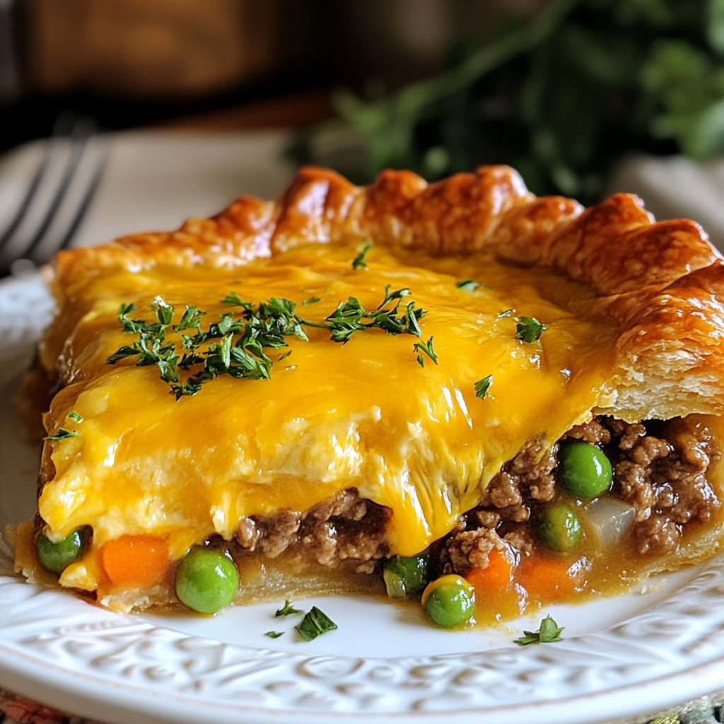 One-Pan Cheeseburger Pie Simple and Tasty Meal