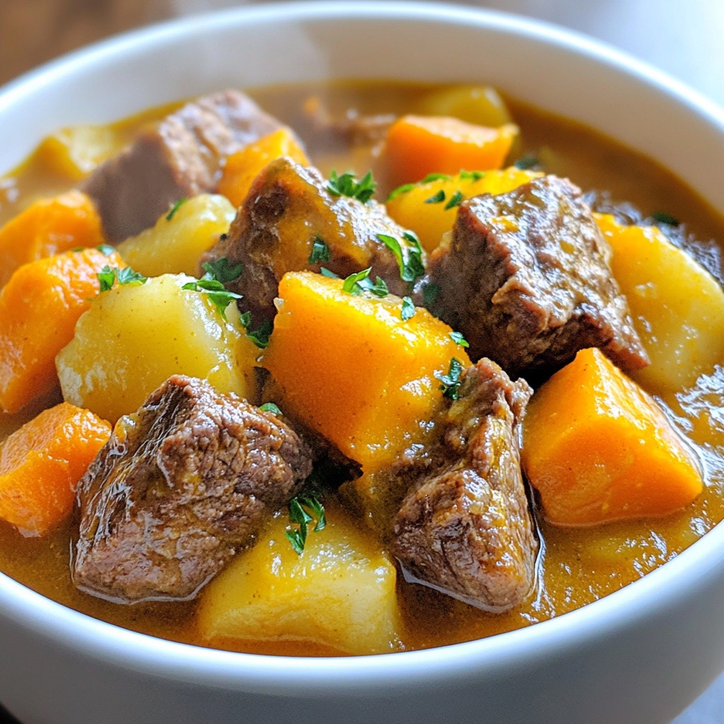 Witch's Cauldron Beef Stew Hearty and Flavorful Dish