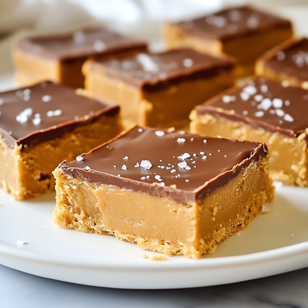 No-Bake Peanut Butter Bars Easy and Delicious Treat
