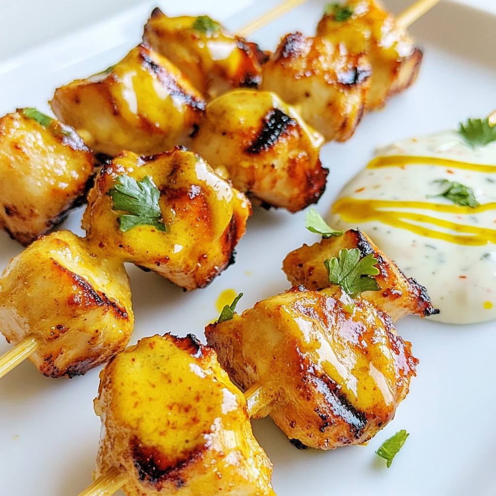 Bang Bang Chicken Skewers Tasty Grilled Delight