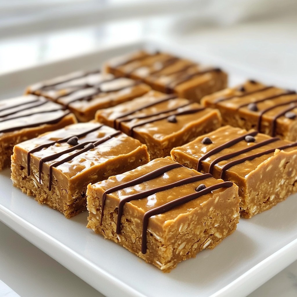 No-Bake Peanut Butter Bars Simple and Tasty Treat