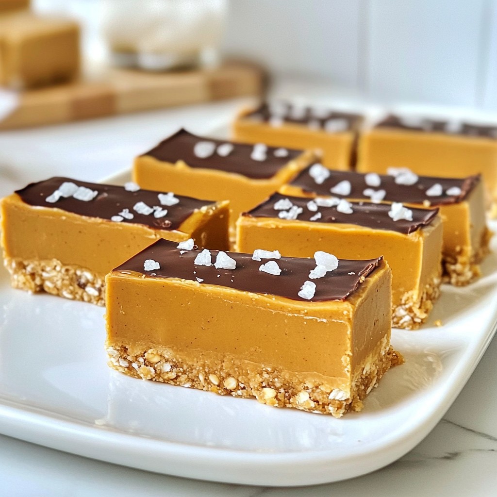 No Bake Peanut Butter Bars for Quick Energy Boost
