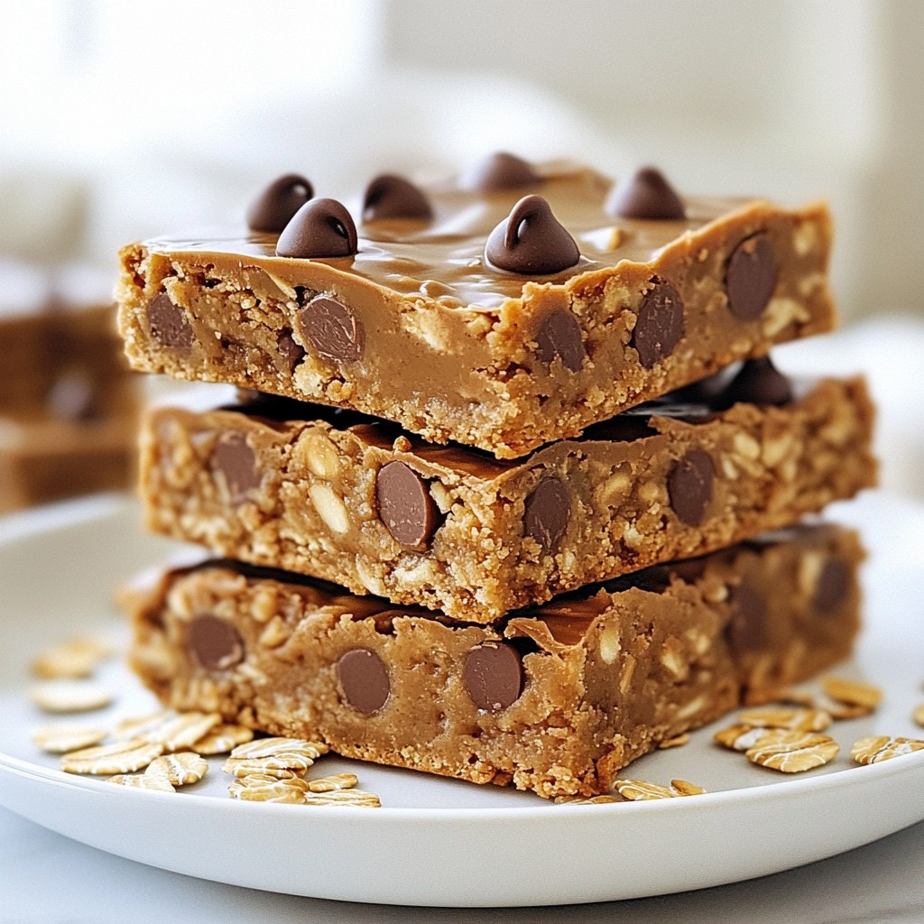 No Bake Peanut Butter Bars Simple and Tasty Treat