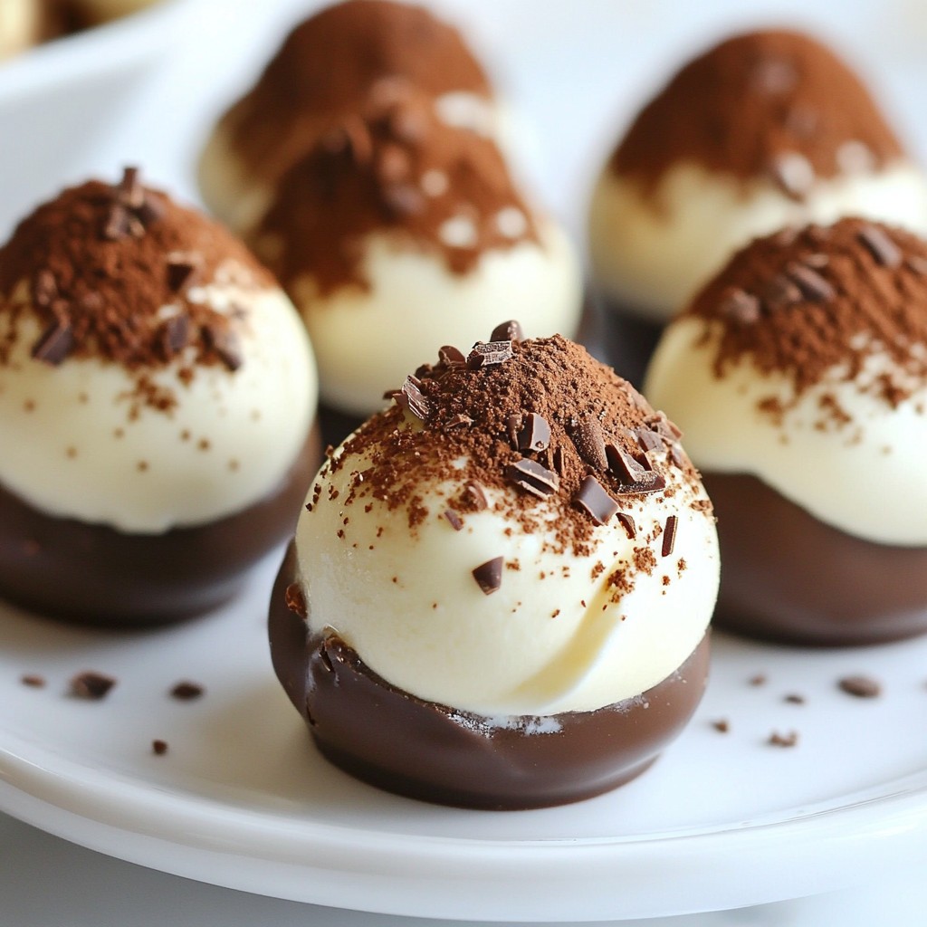 Tiramisu Truffles Delightful and Easy Dessert Recipe