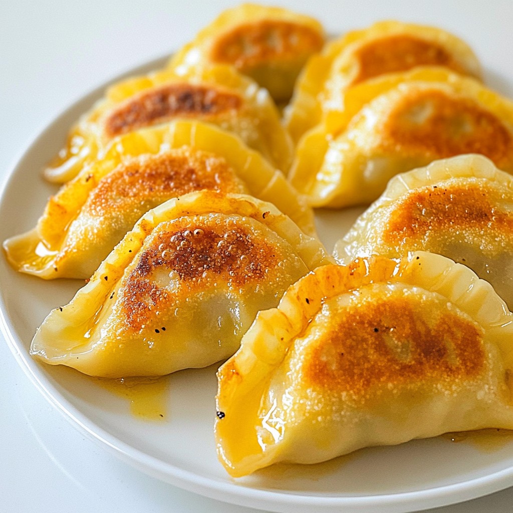 Crispy Oven-Baked Dumplings Easy and Delicious Recipe