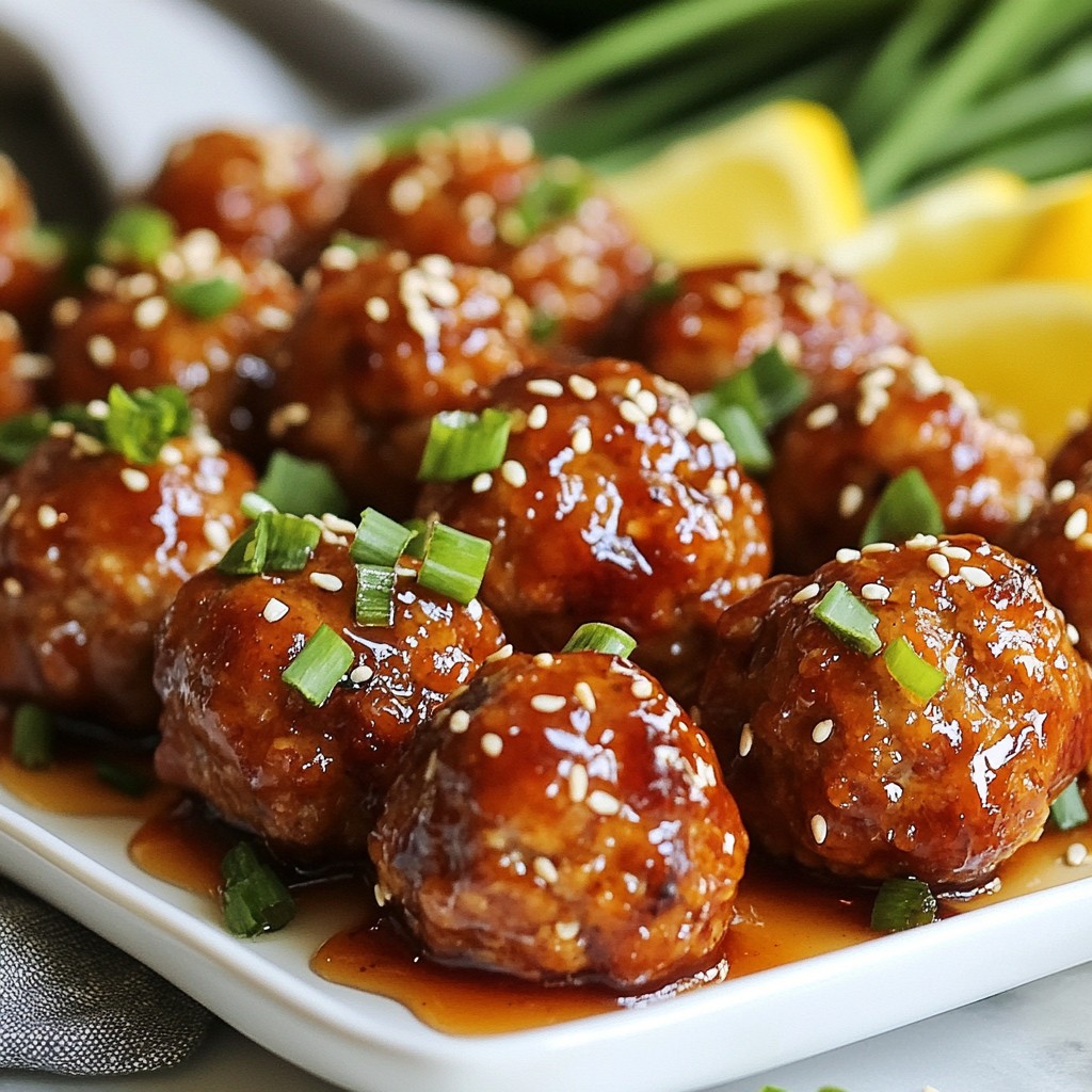 Honey Sriracha Meatballs Flavorful and Simple Recipe